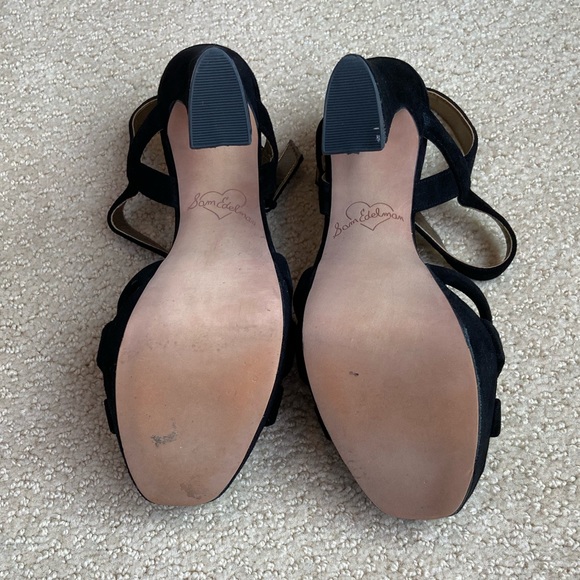 Sam Edelman Taryn suede platform sandals - Picture 7 of 11